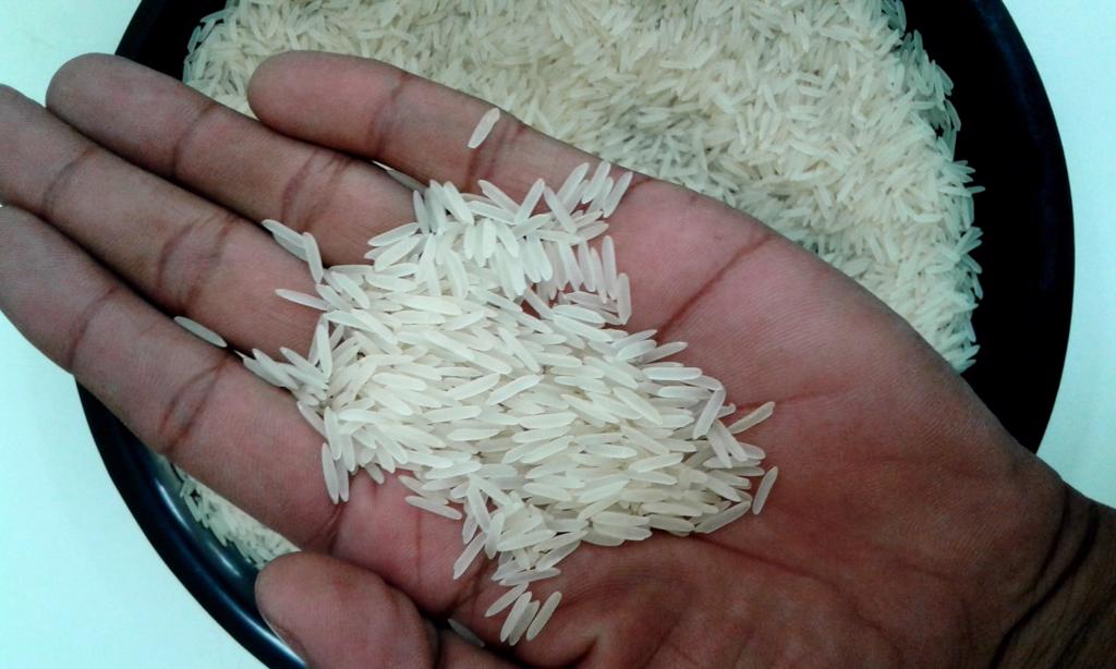 Product image - 1121 Sella Basmati Rice 
Packing : 10 Kg 
Origin : India 
Brand : Samad 
Price : $ 820 To $1000/Mt 
